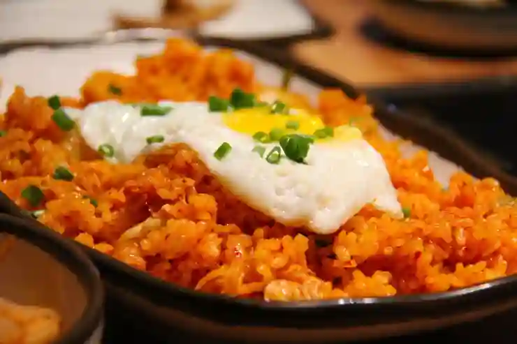 김치볶음밥, 한국의 맛있는 국민 음식